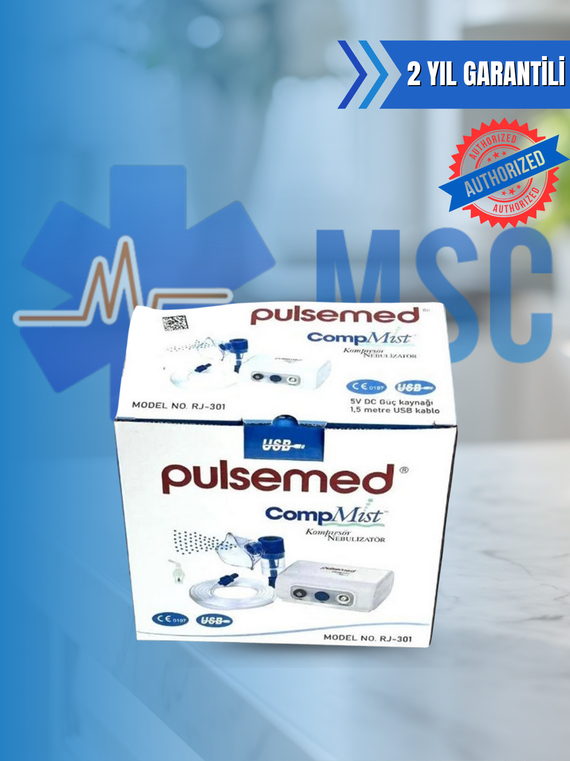 Pulsemed Compmist Kompresörlü Nebulizatör Rj-301