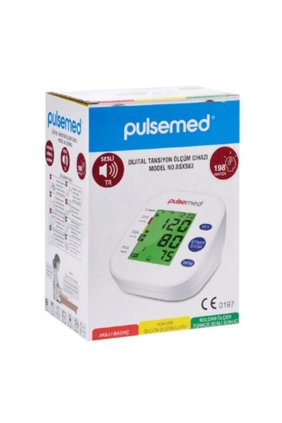 Pulsemed Türkçe Konuşan Koldan Ölçer Tansiyon Aleti BSX583