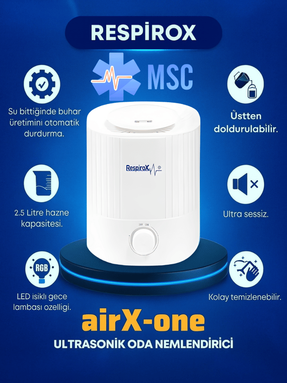 Respirox Airx One  (Ultrasonik Oda Nemlendirici)