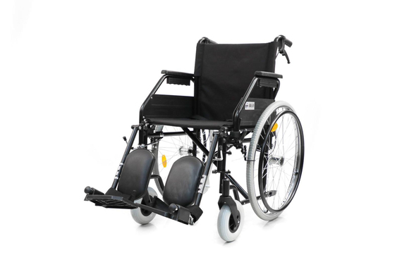 SDMSTAR-005  Standart Manuel Tekerlekli Sandalye 46 cm  (Ayak, Baldır Kalkar)