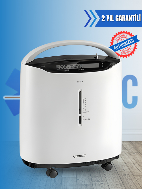 Yuwell 8F-5A 5 Litre Oksijen Konsantratör