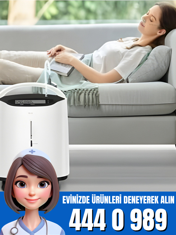 Yuwell 8F-5A 5 Litre Oksijen Konsantratör