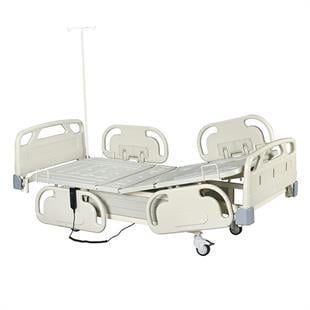 2 Motorlu Elektrikli Hasta Karyolası ABS Korkuluklu Lineer Motor G-202