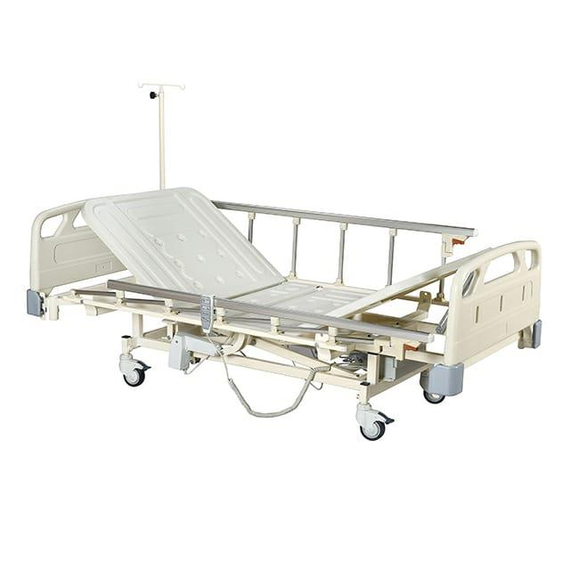3 Hareketli Elektrikli Hasta Karyolası Alüminyum Korkuluklu G-301