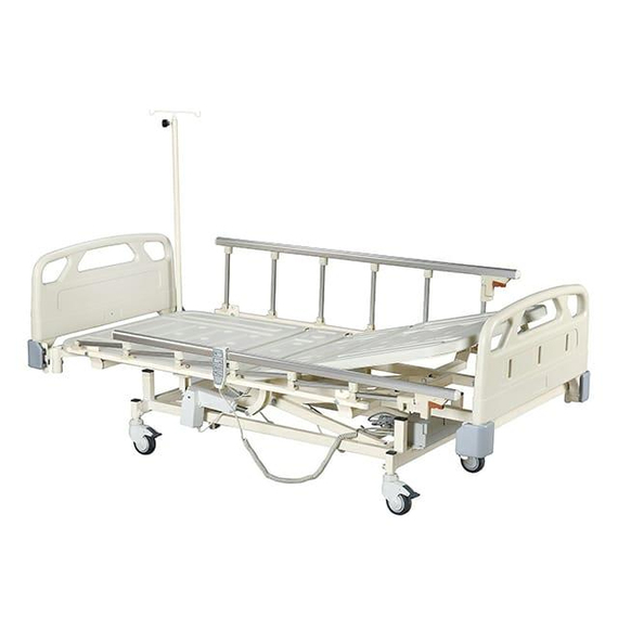 3 Hareketli Elektrikli Hasta Karyolası Alüminyum Korkuluklu G-301