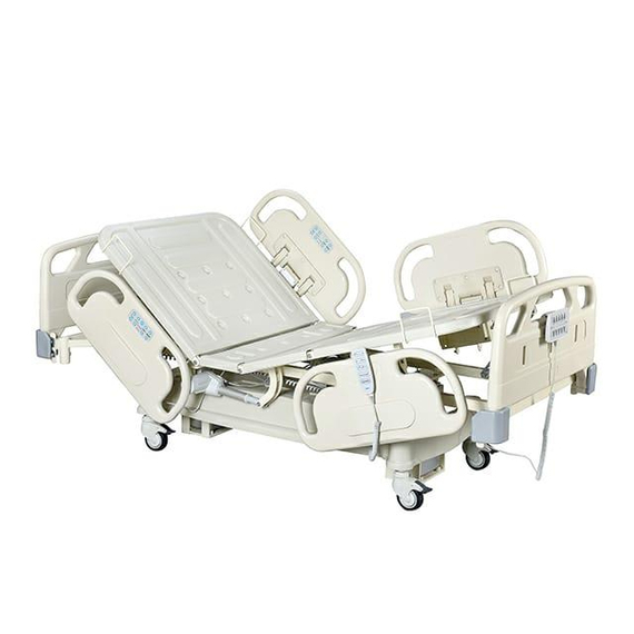 3 Hareketli Elektrikli Hasta Karyolası ABS Korkuluklu G-302