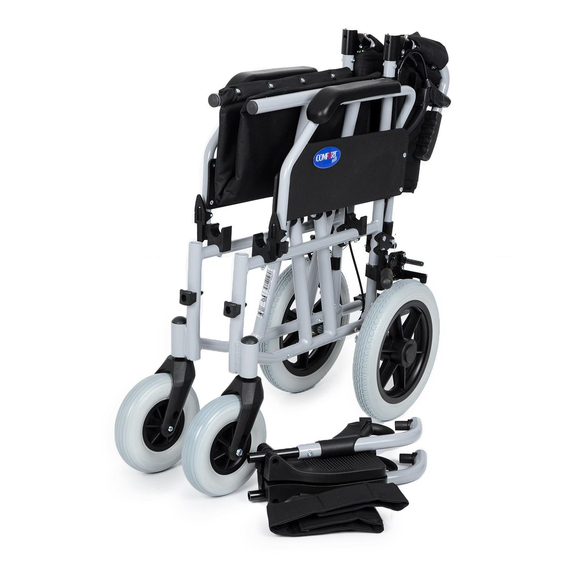 DM-337 MİNİ 45CM ALÜMİNYUM ÖZELLİKLİ TRANSFER TEKERLEKLİ SANDALYE