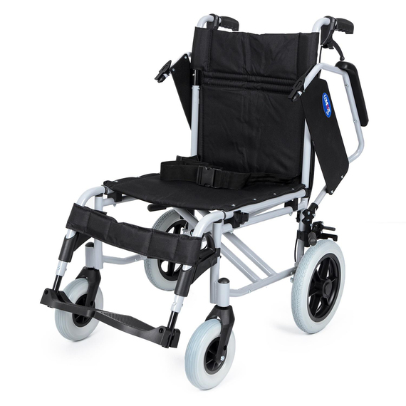 DM-337 MİNİ 45CM ALÜMİNYUM ÖZELLİKLİ TRANSFER TEKERLEKLİ SANDALYE