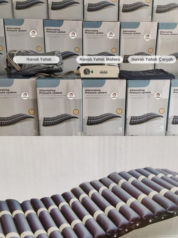 ABC Boru Havalı Yatak ( 3 Çıkışlı)