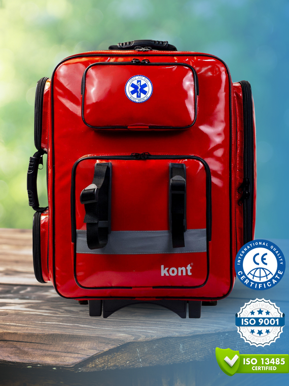 Acil Müdahale Sırt Çantası Çekçekli