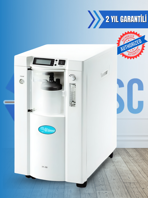 Alltimes Oksijen Konsantratör 5l Oksijen Verme Cihazı