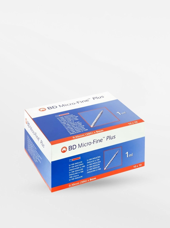 Bd Micro-Fine Plus 1 ml İnsülin Enjektörü
