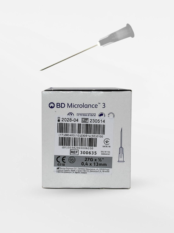 BD Microlance 3 Needles Gri 27G x 13mm
