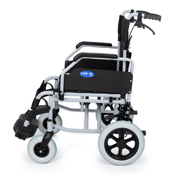 DM-337 MİNİ 50CM ALÜMİNYUM ÖZELLİKLİ TRANSFER TEKERLEKLİ SANDALYE