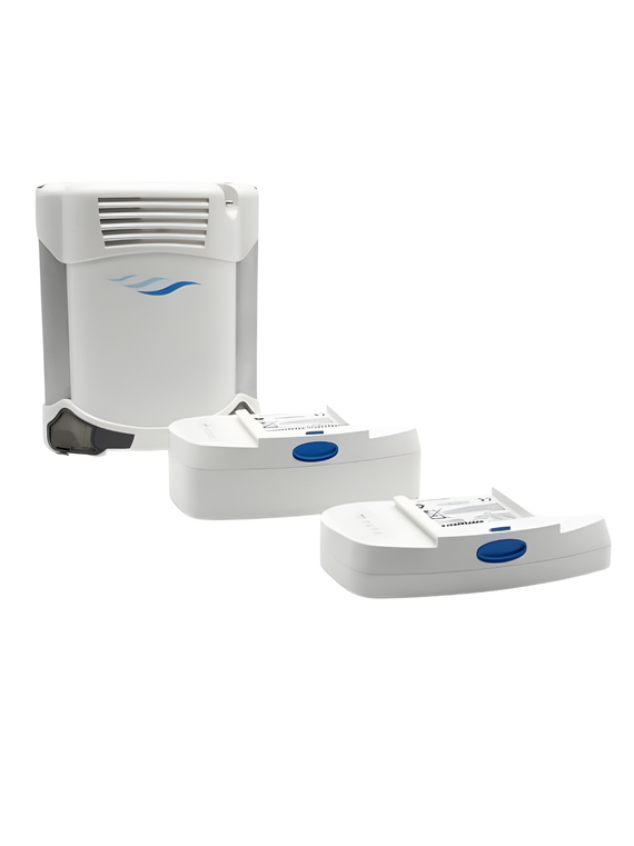 Caire Freestyle Comfort Taşınabilir Oksijen Konsantratör Tetikleme Modlu Oksijen Cihazı - 16 Cell Büyük Batarya