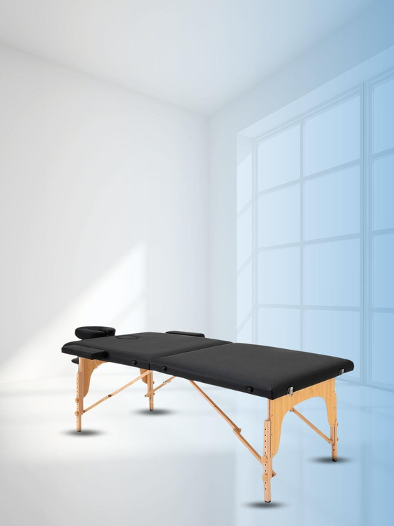 Çanta Tipi Lüx Ahşap Masaj Masası