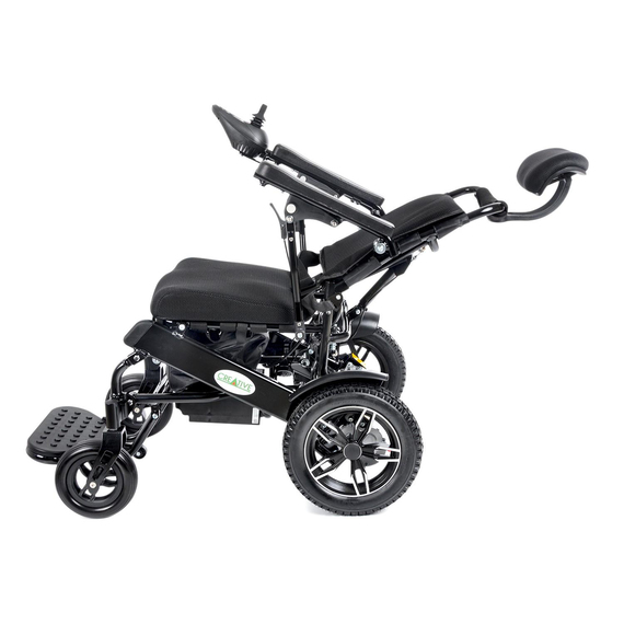 CREATİVE CR-6012 LUX LİTYUM PİLLİ AKÜLÜ TEKERLEKLİ SANDALYE BAŞ DESTEKLİ+SIRT YATAR