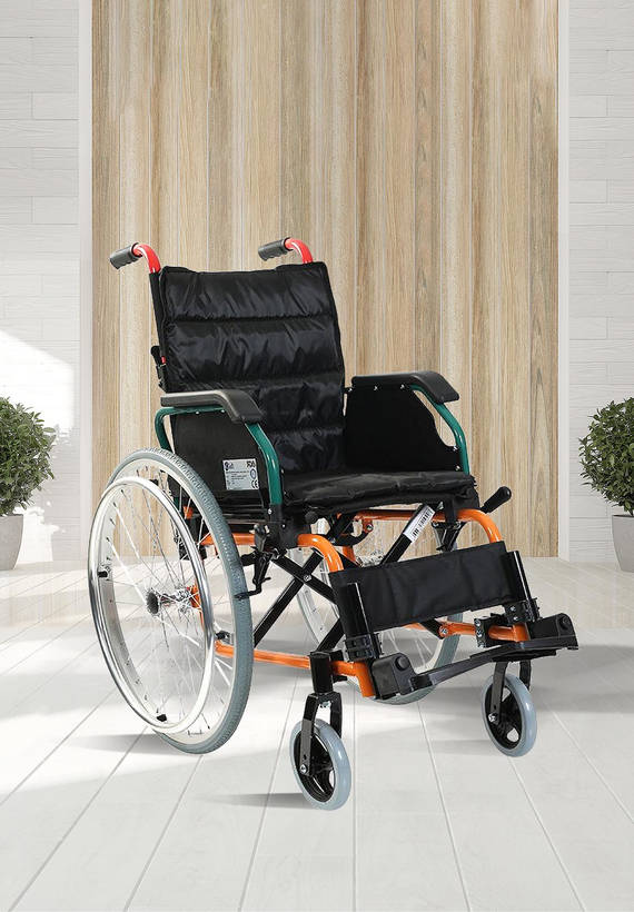 Golfi G305 Alüminyum Pediatrik Tekerlekli Sandalye