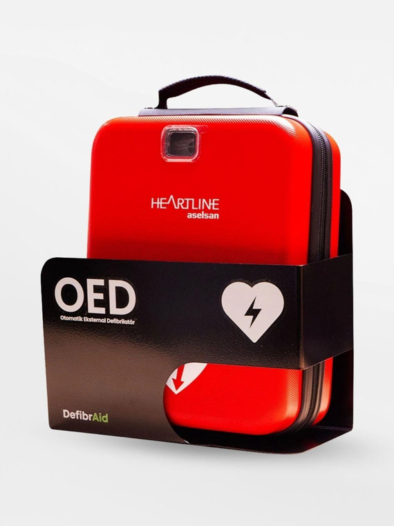 Defibrilatör OED Cihazı Duvara  Monte Taşıma Braketi