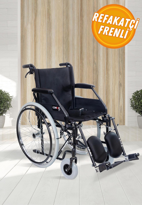 DM-303 45CM STANDART MANUEL TEKERLEKLİ SANDALYE