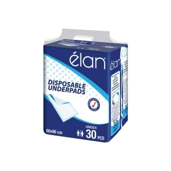 Elan 30'Lu Hasta Altı Serme Bezi 60x90 Cm Yatak Koruyucu Örtü Underpads Disposable