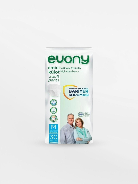 Evony Külotlu Hasta Bezi M 30'LU
