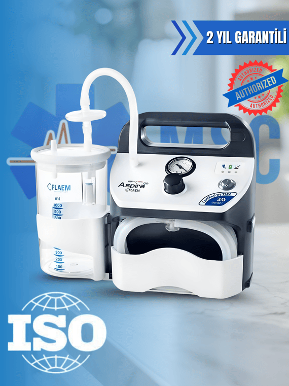 FLAEM ASPİRA GO 30 LT BATARYALI EV TİPİ ASPİRATÖR