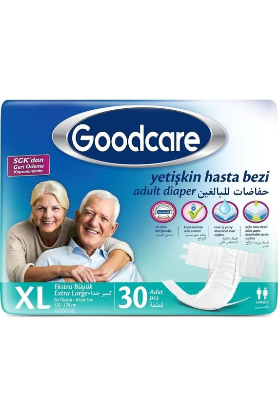 Goodcare Bel Bantlı Hasta Bezi 30'LU
