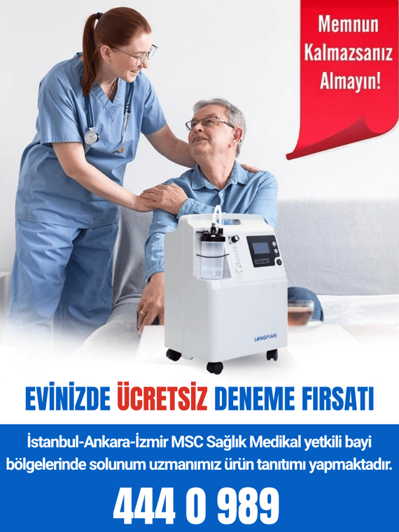 Longfian JAY-5W Oksijen Konsantratörü 5 LT