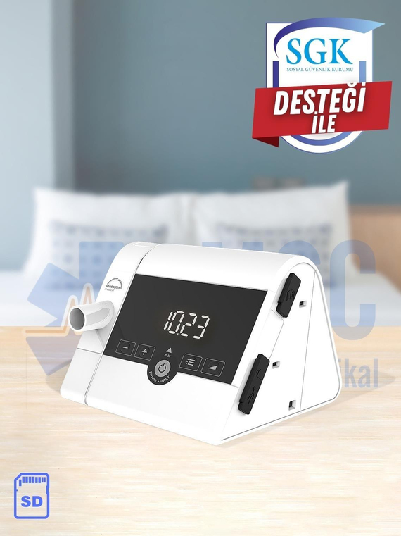 Löwenstein Prisma Smart Auto Cpap Cihazı + Maske + Nemlendirici