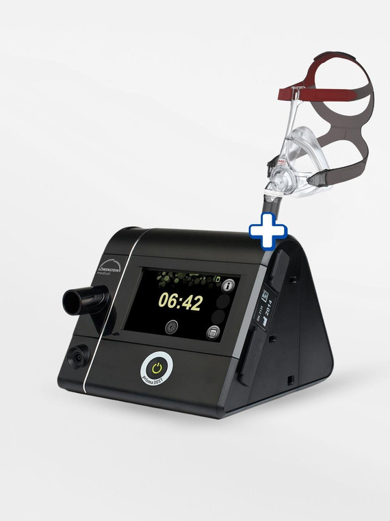 Löwenstein Prisma25S Bilevel Bpap Cihazı + Maske