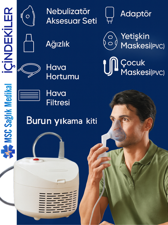 Omron C101 Nebulizatör Cihazı