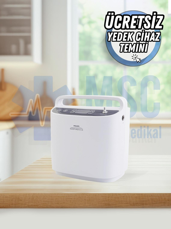 Philips Respironics Simply Go Taşınabilir Oksijen Konsantratörü