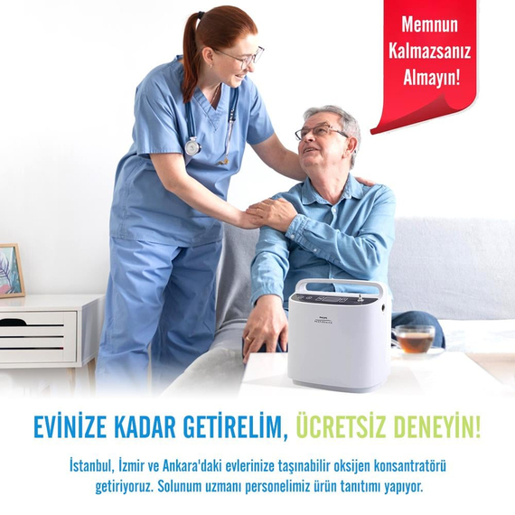 Philips Respironics Simply Go Taşınabilir Oksijen Konsantratörü