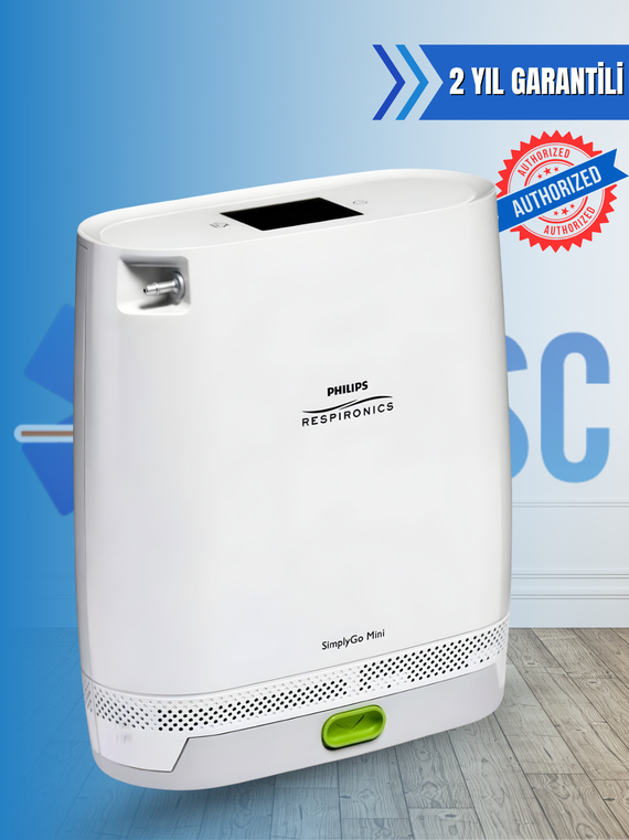 Philips SimplyGo Mini Çift Bataryalı Taşınabilir Oksijen Konsantratörü