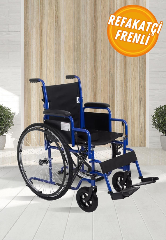 Poylin P110 Özellikli Standart Manuel Tekerlekli Sandalye