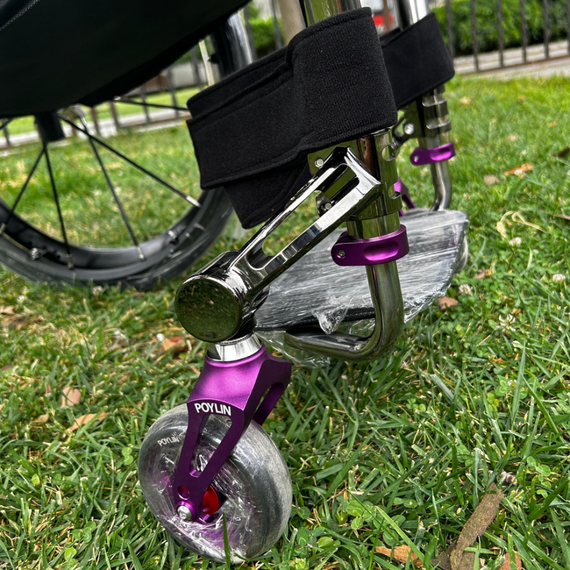 Poylin P153 Aktif Tekerlekli Sandalye (Titanyum)