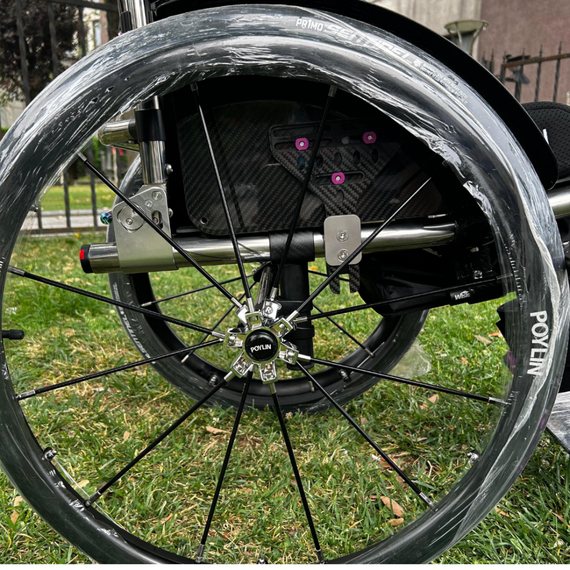 Poylin P153 Aktif Tekerlekli Sandalye (Titanyum)