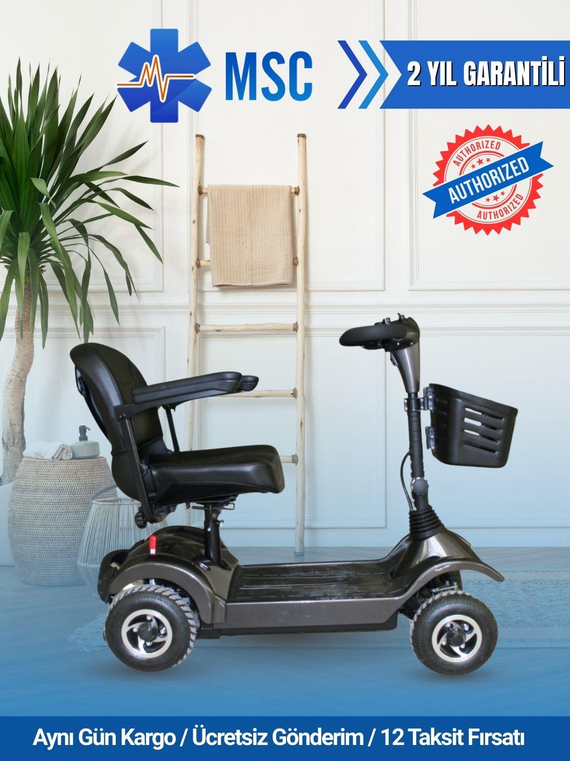 POYLİN P401 AKÜLÜ TEKERLEKLİ SANDALYE