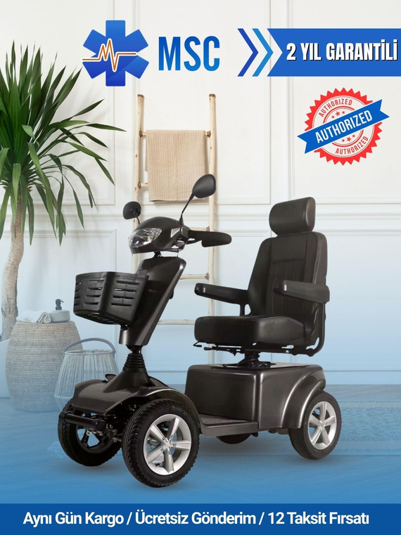 POYLİN P402 AKÜLÜ TEKERLEKLİ SANDALYE