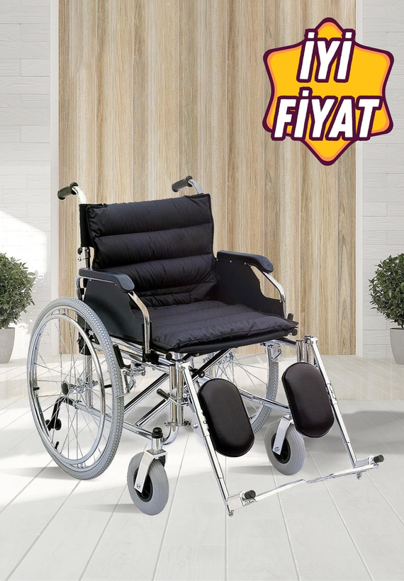 PULSEMED KY951AC-56 TEKERLEKLİ SANDALYE ÇELİK-GENİŞ