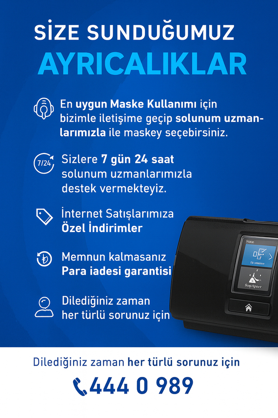 ResMed AirSense Elite Sabit Basınçlı CPAP Uyku ve Solunum Cihazı
