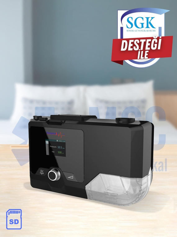Respirox G2S BPAP Cihazı+Maske+Nemlendirici