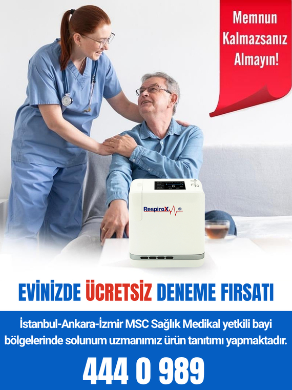 جهاز تركيز الأكسجين المحمول Respirox Jlo-190İ