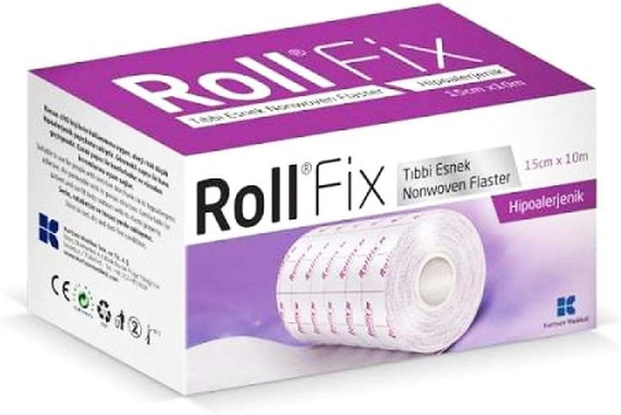 ROLL FIX 15X10 M Hipoalerjenik Esnek Fix Flaster