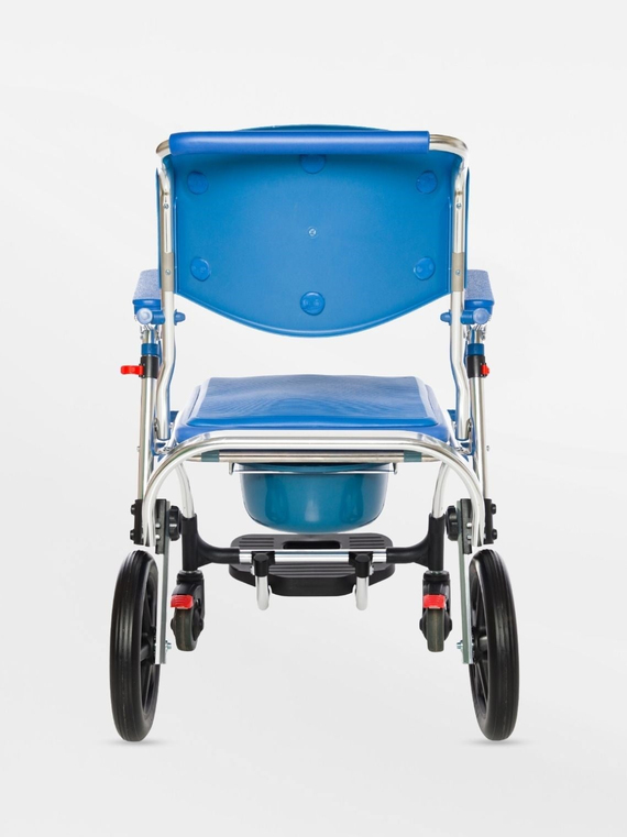 Römer R402 Mavi Tekerlekli Banyo Tuvalet Sandalyesi