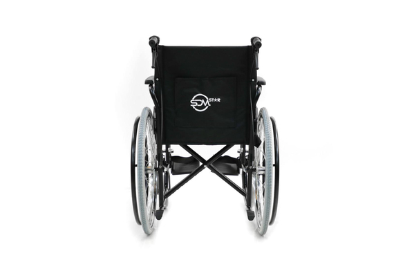 SDM STAR-001 STANDART MANUEL TEKERLEKLİ SANDALYE 51 cm
