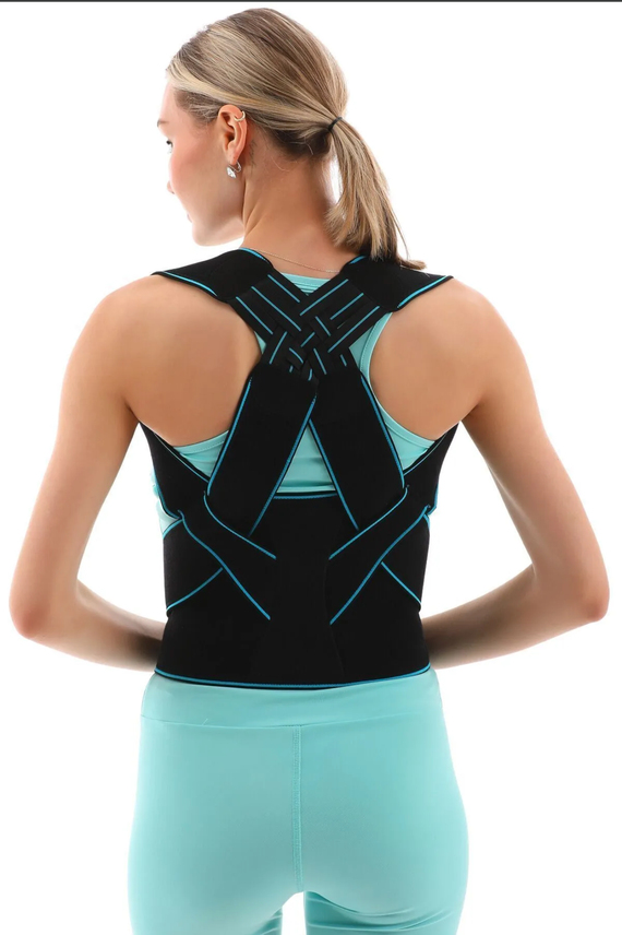 VİZOR Dik Duruş Korsesi Kamburluk Postur Düzeltici Posturex Comfort Plus Standart Beden