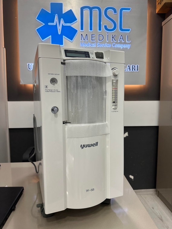 Yuwell Oksijen Konsantratörü 5 Litre