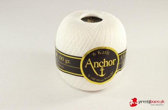Anchor Dantel İpliği No:70 - 100 Gram - 10 Adet